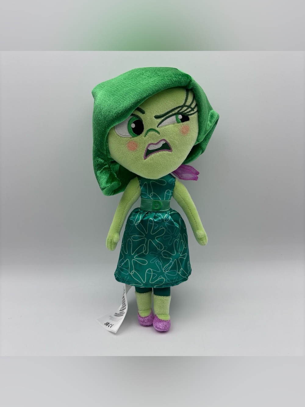 Disney Parks Disgust Plush – Inside Out 2 – Small 11'' EUC - Fast Ship
